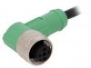 Sensor cable SAC-4P-3,0-PVC/M12FR, 4pins, angled connector, 3m, M12mm