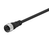 Кабел за датчик CID4-3T, 4пина, прав конектор, 3m, M12mm