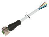 Sensor cable 7000-17041-2920300, 8pins, straight connector, 3m, M12mm