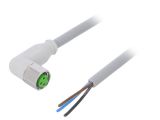 Sensor cable 7014-08081-2100300, 3pins, angled connector, 3m, M8mm