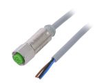 Sensor cable 7044-12221-3360500, 4pins, straight connector, 5m, M12mm