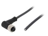 Sensor cable SAIL-M12BW-4-3.0U, 4pins, angled connector, 3m, M12mm