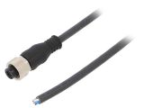 Sensor cable SAIL-M12BG-5-3.0U, 5pins, straight connector, 3m, M12mm