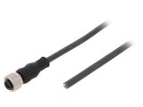 Sensor cable SAIL-M12BG-5-10U, 5pins, straight connector, 10m, M12mm