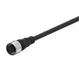 Sensor cable CIA2-5, 4 pins, 2 cables, straight connector, 5m, M12mm
