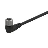 CLA2-2 sensor cable, 4 pins, 2 cables, angle connector, 2m, M12mm