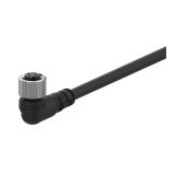 Sensor cable CLDH4-3, 4pins, angled connector, 3m, M12mm