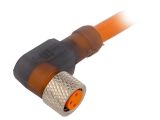 Sensor cable RKMWV 3-06/5M, 3pins, angled connector, 5m, M8mm