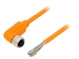 Sensor cable RKWTS 5-183/5M, 5pins, angled connector, 5m, M12mm