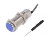 Capacitive sensor CDWM3020ZRPM, ф30, 10~30VDC, PNP, NO+NC, 20mm