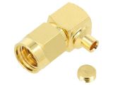 Connector SMA m, male, 90° angled 120612