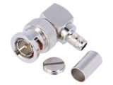 Connector BNC m, male, 90° angled 120675