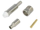 Connector FME f, female, straight