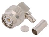 Connector TNC m, male, 90° angled 120718