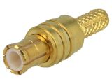 Connector MCX m, male, straight 120735