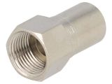 Connector F m, male, straight