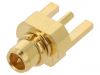 Connector MMCX f, female, straight