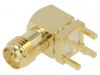 Connector RP-SMA m, male, 90° angled