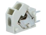 PCB terminal block, with insulating partitions, 1 pins, 24А, 5mm 120841