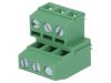 PCB terminal block, with insulating partitions, 6 pins, 15А, 5.08mm