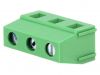 PCB terminal block, with insulating partitions, 3 pins, 18А, 7.5mm - 1