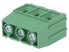 PCB terminal block, with insulating partitions, 3 pins, 65А, 10.16mm - 1