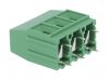 PCB terminal block, with insulating partitions, 3 pins, 65А, 10.16mm - 2