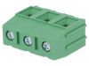 PCB terminal block, with insulating partitions, 3 pins, 65А, 12.7mm - 1
