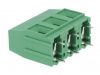 PCB terminal block, with insulating partitions, 3 pins, 65А, 12.7mm - 2