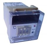 Термоконтролер, E5C4, 230 VAC, 0 °C до 400 °C, за термодвойка тип J, релеен изход