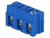 PCB terminal block, with insulating partitions, 3 pins, 10А, 7.5mm - 1