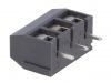 PCB terminal block, with insulating partitions, 3 pins, 15А, 5mm - 2