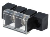 PCB terminal block, with insulating partitions, 2 pins, 20А, 10mm