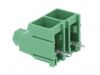 PCB terminal block, with insulating partitions, 2 pins, 32А, 9.52mm - 2