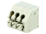 PCB terminal block, with insulating partitions, 3 pins, 5А, 3.5mm