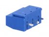 PCB terminal block, with insulating partitions, 3 pins, 8А, 5mm - 2