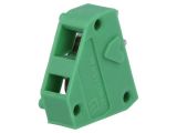 PCB terminal block, with insulating partitions, 1 pins, 16А, 5.08mm