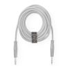 Reusable velcro cable tie, 250х20mm, grey - 2