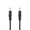 Cable plug 3.5 stereo M - plug 3.5 stereo M, 10m, black, CAGL22000BK100
 - 1