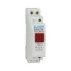 Button switch, OFF-ON, 1NO+2NC, 10A/230VAC, SPST, red, DIN rail