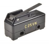 Limit Switch C25VN, SPDT-NO+NC, 15 A, 250 VAC, lever