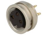 Industrial connector, female, 5A, 250V, 3-pole, 0304 03