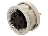 Industrial connector, female, 5A, 250V, 5-pole, 0304 05-1