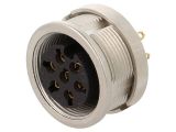 Industrial connector, female, 5A, 250V, 7-pole, 0304 07