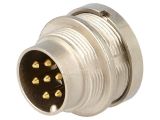 Industrial connector, male, 5A, 250V, 7-pole, 0314 07