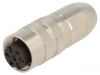 Industrial connector, female, 5A, 60V, 5 pole, 0322 05