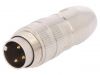 Industrial connector, female, 5A, 60V, 7 pole, 0322 07-1