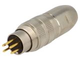Industrial connector, male, 5A, 250V, 5-pole, 0332 05-1