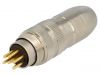 Industrial connector, male, 5A, 60V, 5 pole, 0332 05