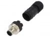 Industrial connector, male, 4A, 125V, 3 pole, 1250 03 T7